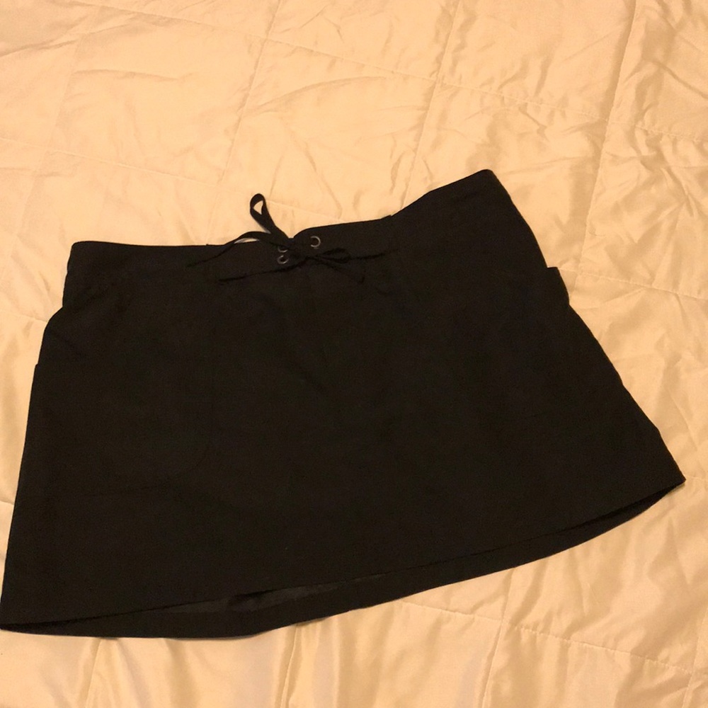 Black Merona Swim Skirt